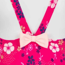 Maillot De Bain 1 Pièce Bébé Fille Rose Imprimé Fleurs -ProSportif Boutique maillot de bain 1 piece bebe fille rose imprime fleurs 3
