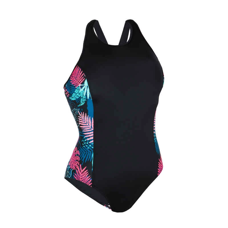 Maillot De Bain 1 Pièce Femme Natation Vega Light Fern Noir 8 Maillot De Bain 1 Pièce Femme Natation Vega Light Fern Noir – Image 6