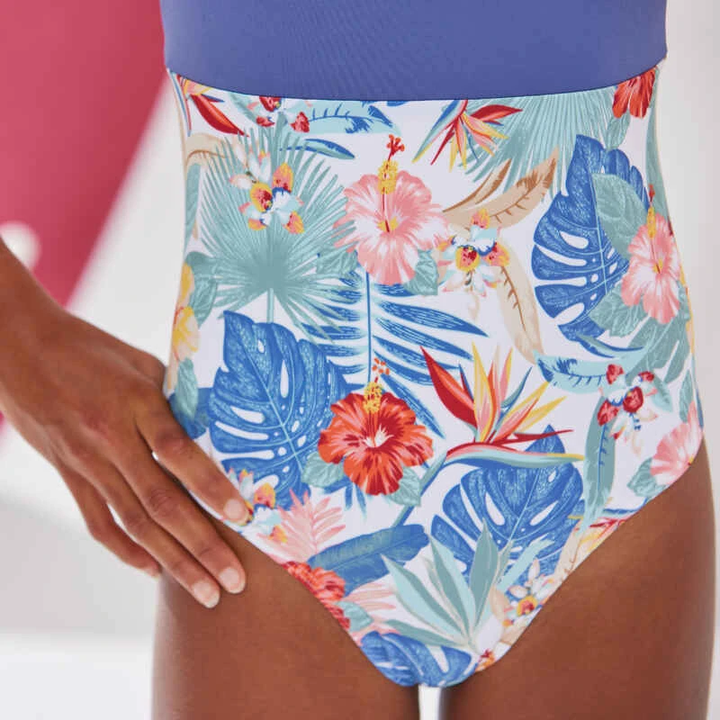 MAILLOT DE BAIN 1 PIECE FILLE 500 VIOLET 6 MAILLOT DE BAIN 1 PIECE FILLE 500 VIOLET – Image 4