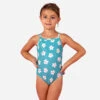 Maillot De Bain Bébé Fille Une Pièce Bleu Avec Imprimé Fleurs -ProSportif Boutique maillot de bain bebe fille une piece bleu avec imprime fleurs