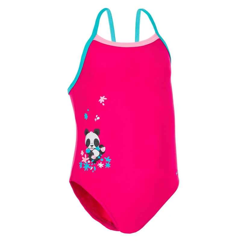 Maillot De Bain Bébé Fille Une Pièce Rose Avec Imprimé Panda 3 Maillot De Bain Bébé Fille Une Pièce Rose Avec Imprimé Panda