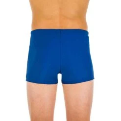 Maillot De Bain Natation Garçon - Boxer 100 Basic - Bleu -ProSportif Boutique maillot de bain boxer natation garcon 100 basic bleu 2