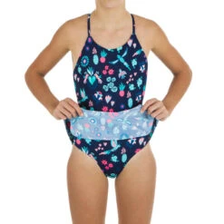Maillot De Bain De Natation 1 Pièce Jupette Lila All Omi Marine -ProSportif Boutique maillot de bain de natation 1 piece jupette lila all oto turquoise 5