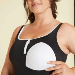 Maillot De Bain De Natation Femme 1 Pièce Heva Shorty Zip Noir -ProSportif Boutique maillot de bain de natation femme 1 piece heva shorty zip noir 9