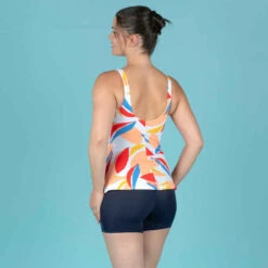 Maillot De Bain De Natation Femme 1 Pièce Tankini Shorty HEVA Lea Melon -ProSportif Boutique maillot de bain de natation femme 1 piece tankini shorty heva lea melon 1