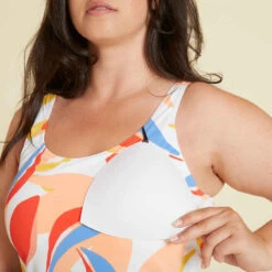 Maillot De Bain De Natation Femme 1 Pièce Tankini Shorty HEVA Lea Melon -ProSportif Boutique maillot de bain de natation femme 1 piece tankini shorty heva lea melon 7