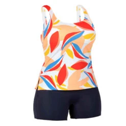 Maillot De Bain De Natation Femme 1 Pièce Tankini Shorty HEVA Lea Melon -ProSportif Boutique maillot de bain de natation femme 1 piece tankini shorty heva lea melon 8