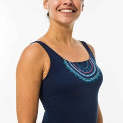 Maillot De Bain Jupe Heva Cola Bleu -ProSportif Boutique maillot de bain de natation femme une piece heva skirt violet 2