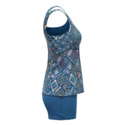 1P PA 100 HEVA TANKI ALL LEJO BLUE 11 1P PA 100 HEVA TANKI ALL LEJO BLUE -ProSportif Boutique maillot de bain de natation femme une piece heva tankini ond noir 3