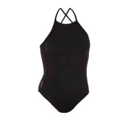 MAILLOT DE BAIN De Surf 1 PIECE FEMME DOS X ANDREA NOIR Avec Coques Amovibles -ProSportif Boutique maillot de bain de surf 1 piece femme dos x andrea noir avec coques amovibles 1