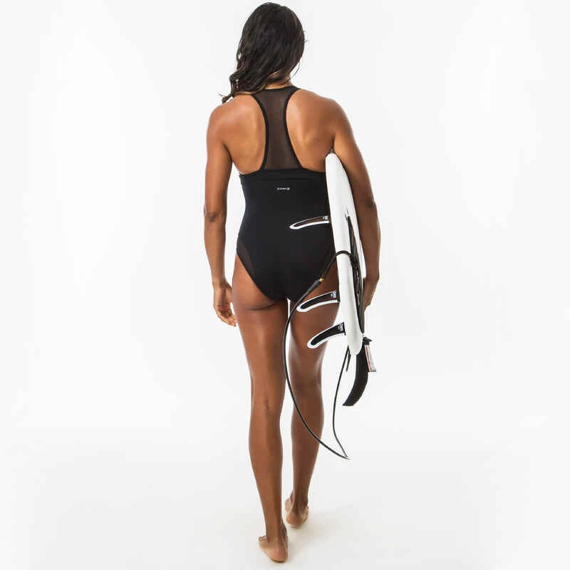MAILLOT DE BAIN DE SURF 1 PIECE FEMME DOS X ISA NOIR 14 MAILLOT DE BAIN DE SURF 1 PIECE FEMME DOS X ISA NOIR â Image 12