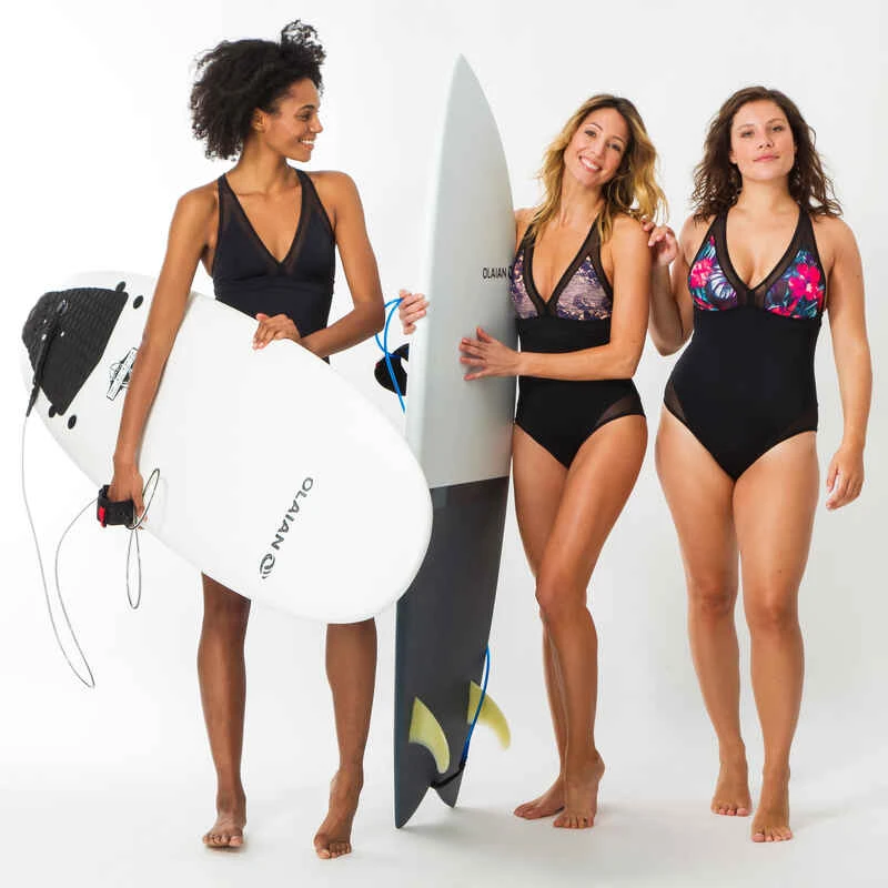 MAILLOT DE BAIN DE SURF 1 PIECE FEMME DOS X ISA NOIR 5 MAILLOT DE BAIN DE SURF 1 PIECE FEMME DOS X ISA NOIR â Image 3