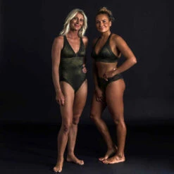 MAILLOT DE BAIN DE SURF 1 PIECE FEMME DOS X ISA PAILLETE NOIR OR -ProSportif Boutique maillot de bain de surf 1 piece femme dos x isa paillete noir or 7