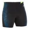 Boxer De Bain Natation Homme - Long - Noir / Bleu / Jaune 2 Boxer De Bain Natation Homme - Long - Noir / Bleu / Jaune -ProSportif Boutique maillot de bain homme boxer long 500 noir jaune bleu