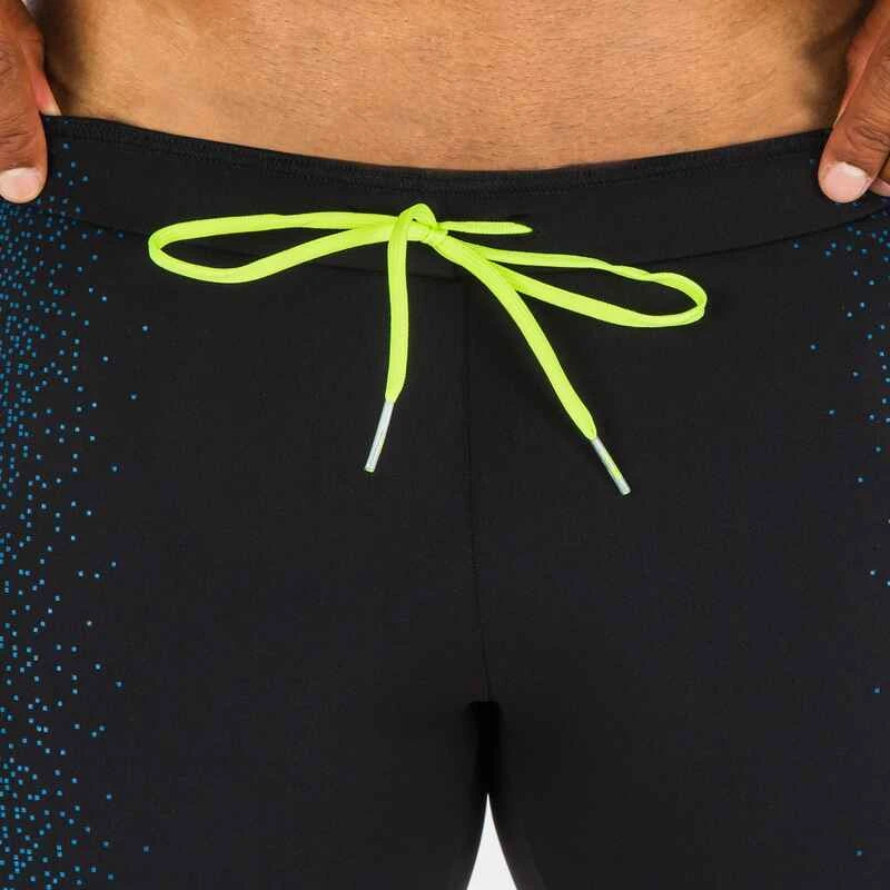 Boxer De Bain Natation Homme - Long - Noir / Bleu / Jaune 7 Boxer De Bain Natation Homme - Long - Noir / Bleu / Jaune â Image 5