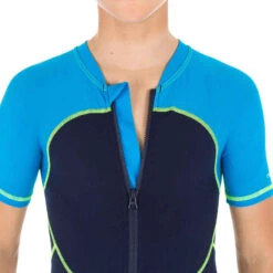 Combinaison Natation Garçon - Shorty Swim 100 - Bleu 12 Combinaison Natation Garçon - Shorty Swim 100 - Bleu -ProSportif Boutique maillot de bain natation garcon shortyswim 100 bleu 4