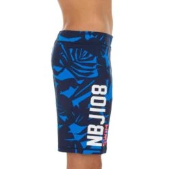 MAILLOT DE BAIN NATATION GARÇON SWIMSHORT 100 LONG ALL LIA BLEU NBJI -ProSportif Boutique maillot de bain natation garcon swimshort 100 long all lia bleu nbji 3