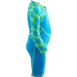 Maillot De Bain Shorty Swim Bébé Manches Longues Imprimé Bleu -ProSportif Boutique maillot de bain shorty swim bebe manches longues imprime bleu 3