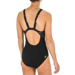 Maillot De Bain Une Pièce De Natation Fille Kamiye Print Fire Noir / Jaune 11 Maillot De Bain Une Pièce De Natation Fille Kamiye Print Fire Noir / Jaune -ProSportif Boutique maillot de bain une piece de natation fille kamiye print fire noir slash jaune 6