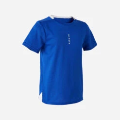 Kipsta Maillot De Football Enfant ESSENTIEL Bleu