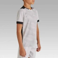 Kipsta Maillot De Football Enfant Manche Courte F500 Blanc 16 Kipsta Maillot De Football Enfant Manche Courte F500 Blanc -ProSportif Boutique maillot de football enfant manche courte f500 noir 2