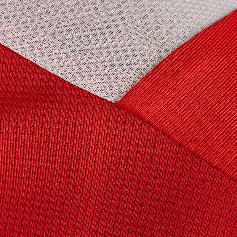 Kipsta Maillot De Football Enfant Manche Courte F500 Rouge Et Blanc 10 Kipsta Maillot De Football Enfant Manche Courte F500 Rouge Et Blanc – Image 8