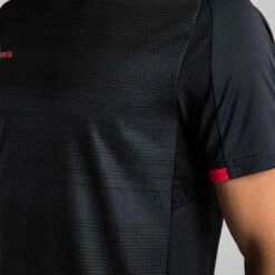 Kipsta MAILLOT VIRALTO LTD PE22 NOIR / ROSE -ProSportif Boutique maillot de football manches courtes viralto solo blanc noir 5