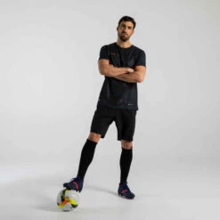 Kipsta MAILLOT VIRALTO LTD PE22 NOIR / ROSE -ProSportif Boutique maillot de football manches courtes viralto solo blanc noir 9