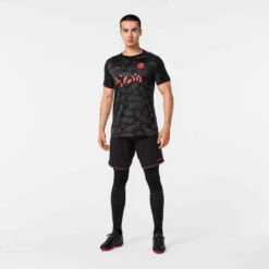 Kipsta MAILLOT DE FOOTBALL VIRALTO II MANCHES COURTES NOIR, GRIS & ROSE 26 Kipsta MAILLOT DE FOOTBALL VIRALTO II MANCHES COURTES NOIR, GRIS & ROSE -ProSportif Boutique maillot de football viralto ii manches courtes noir gris rose 10