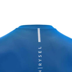 Maillot Vélo Route Manches Courtes été Homme - NEO-RACER Bleu Electrique -ProSportif Boutique maillot manches courtes velo route van rysel neo racer jaune 5