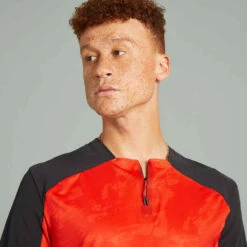 Rockrider MAILLOT MANCHES COURTES VELO VTT EXPL 500 ROUGE -ProSportif Boutique maillot manches courtes velo vtt expl 500 rouge 6