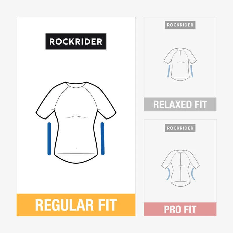 Rockrider MAILLOT MANCHES COURTES VELO VTT ST 100 FEMME TURQUOISE 8 Rockrider MAILLOT MANCHES COURTES VELO VTT ST 100 FEMME TURQUOISE â Image 6