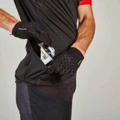 Rockrider MAILLOT MANCHES COURTES VTT ST 500 NOIR ET ROUGE HOMME -ProSportif Boutique maillot manches courtes vtt st 500 noir et rouge homme 8