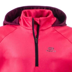 Maillot Manches Longues Fille D'athlétisme Temps Froid AT 500 Dégradé Corail -ProSportif Boutique maillot manches longues fille d athletisme temps froid at 500 degrade corail 2