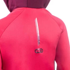 Maillot Manches Longues Fille D'athlétisme Temps Froid AT 500 Dégradé Corail -ProSportif Boutique maillot manches longues fille d athletisme temps froid at 500 degrade corail 3