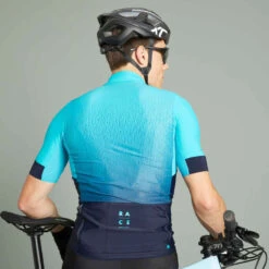 Rockrider Maillot MC VTT Race 720 Homme Turquoise -ProSportif Boutique maillot mc vtt race 720 homme turquoise 8