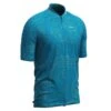 MAILLOT VELO ROUTE MANCHES COURTES ETE HOMME - RC100 TURQUOISE 2 MAILLOT VELO ROUTE MANCHES COURTES ETE HOMME - RC100 TURQUOISE -ProSportif Boutique maillot velo route manches courtes ete homme rc100 turquoise