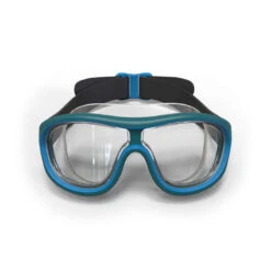 Masque De Piscine - Swimdow V2 Taille L Verres Clairs - Gris Bleu -ProSportif Boutique masque de piscine swimdow v2 taille l verres clairs gris bleu 2