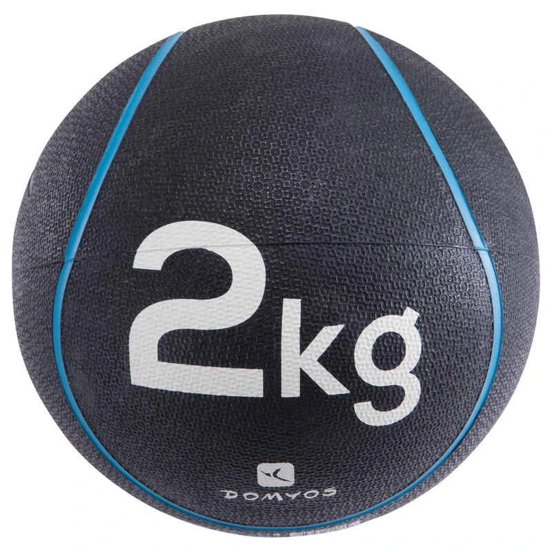 MEDECINE BALLE 2Kg | Diamètre 22cm BLEU 3 MEDECINE BALLE 2Kg | Diamètre 22cm BLEU