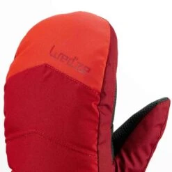 WEDZE MOUFLES DE SKI ENFANT 100 ROUGES -ProSportif Boutique moufles de ski enfant 100 rouges 3