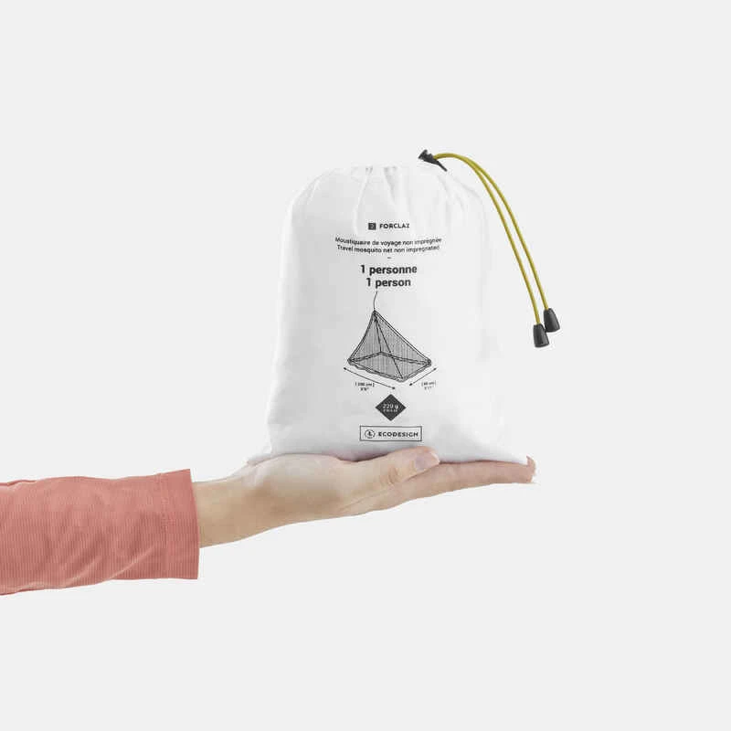 Moustiquaire De Voyage Non Imprégnée - 1 Personne - Non Teint 8 Moustiquaire De Voyage Non Imprégnée - 1 Personne - Non Teint – Image 6
