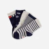 Lot De 5 Paires De Chaussettes Enfant - à Motifs -ProSportif Boutique pack de 5 chaussettes montantes enfant basique bleu a motifs