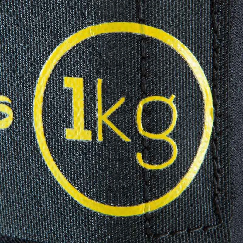 PAIRE D'HALTÈRES SOUPLES FITNESS 2*1 Kg - JAUNE 8 PAIRE D'HALTÈRES SOUPLES FITNESS 2*1 Kg - JAUNE – Image 6