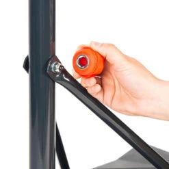 Panier De Basket Sur Pied Réglable 1,60m à 2,20m Enfant - B200 EASY Bleu Orange -ProSportif Boutique panier de basket enfant b200 easy bleu espace 160m a 220m jusqu a 10 ans 10