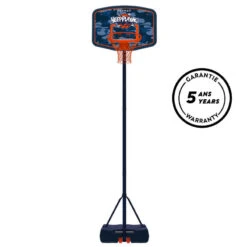 Panier De Basket Sur Pied Réglable 1,60m à 2,20m Enfant - B200 EASY Bleu Orange -ProSportif Boutique panier de basket enfant b200 easy bleu espace 160m a 220m jusqu a 10 ans 2