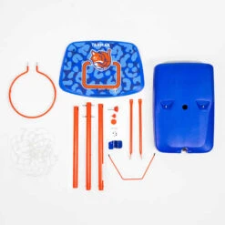 Panier De Basket Sur Pied Réglable De 1,30m à 1,60m Enfant - K500 Aniball Bleu -ProSportif Boutique panier de basketball enfant k500 aniball 130m a 160m jusqu a 8 ans 10