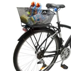Panier Vélo Arrière 500 B'Clip -ProSportif Boutique panier velo 500 arriere 13 litres fixation sur porte bagages onesecondclip 4