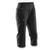 Kalenji PANTACOURT JOGGING FEMME RUN DRY NOIR -ProSportif Boutique pantacourt jogging femme run dry noir