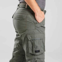 Pantalon Cargo Modulable De Trek Voyage - TRAVEL 100 MODUL Kaki Homme 25 Pantalon Cargo Modulable De Trek Voyage - TRAVEL 100 MODUL Kaki Homme -ProSportif Boutique pantalon cargo modulable de trek voyage travel 100 modul kaki homme 10