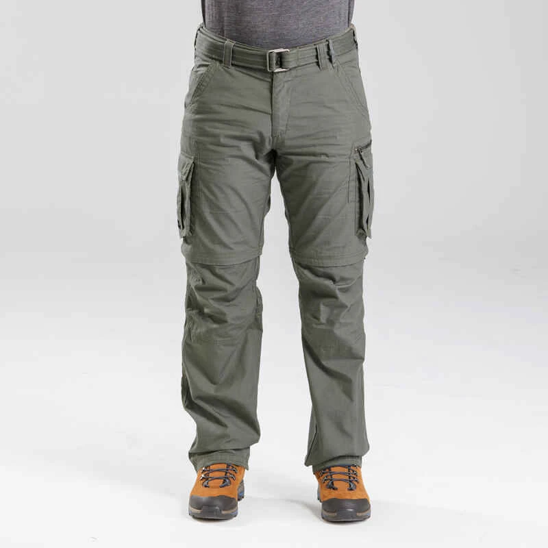 Pantalon Cargo Modulable De Trek Voyage - TRAVEL 100 MODUL Kaki Homme 8 Pantalon Cargo Modulable De Trek Voyage - TRAVEL 100 MODUL Kaki Homme – Image 6